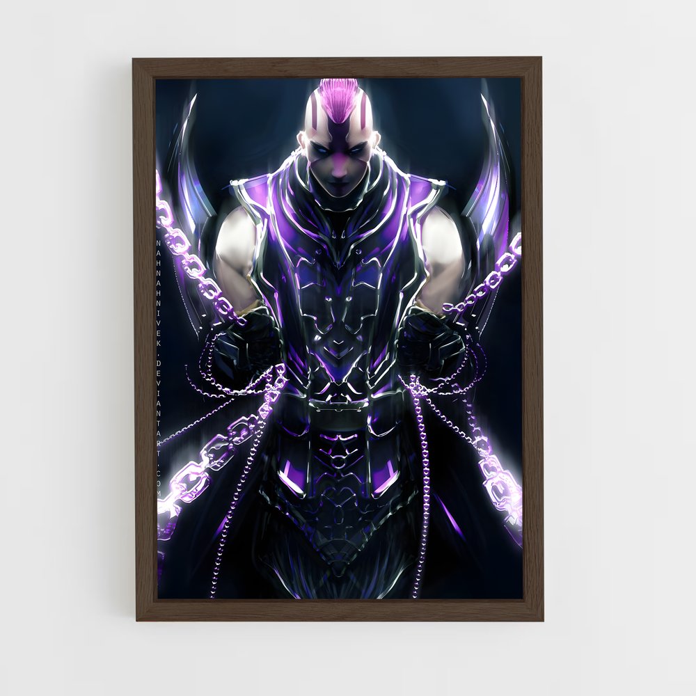 Poster L'Enchantement Violet – affiche Dota (vue 5)